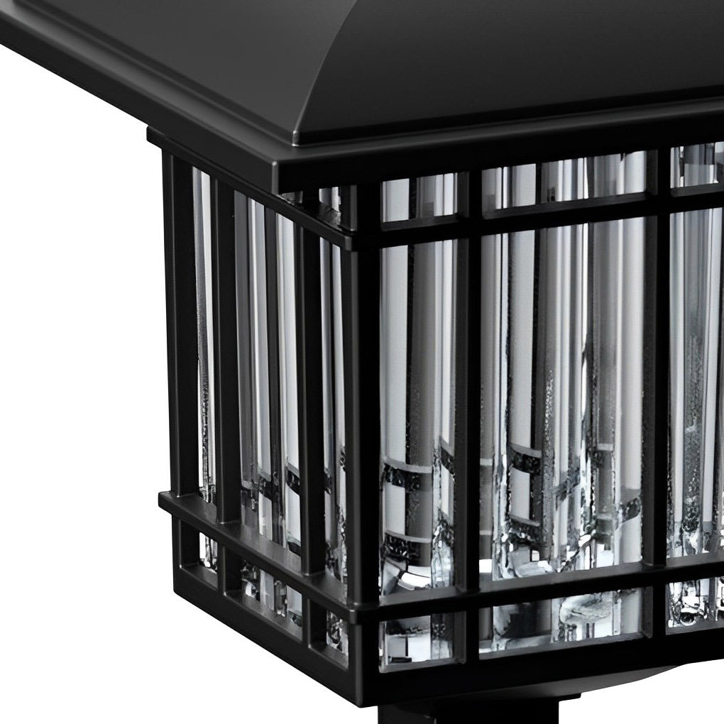 Ridley Vintage-Modern Square ABS Outdoor Lawn Lights