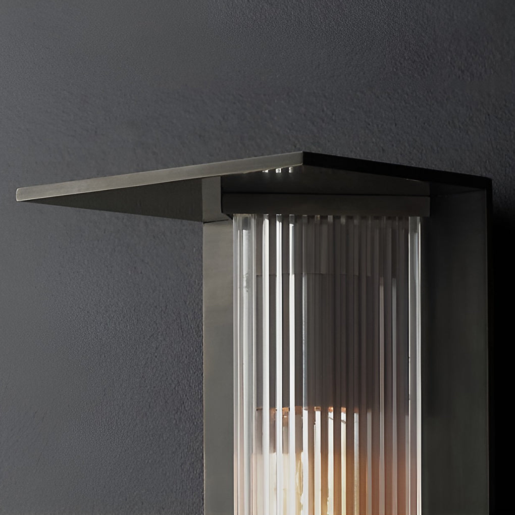 Wthy LED Solar Vintage Outdoor Wall Light