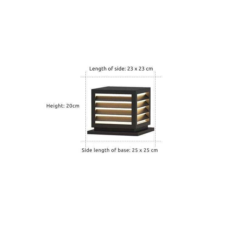 Ruprt LED Landscape Decorative PC Outdoor Post Lights