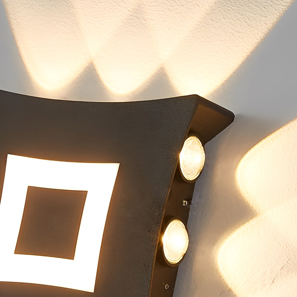 Honour Unique Four Way Outdoor Wall Light