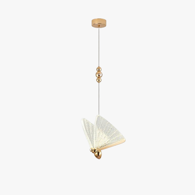 Arisha Art Deco Butterfly Pendant Light, 2 Color - Neutral Decor