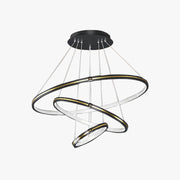 Arisha LED Rings Adjustable Pendant Light For Living Room &Dining Room - Neutral Decor