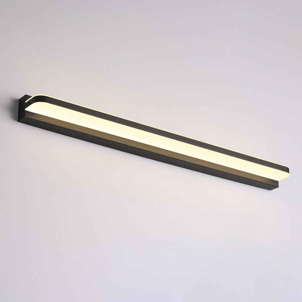 Arisha Wall Lamp Rectangular Modern, Acrylic Mirror, Black/White/Chrome/Gold, Bathroom - Neutral Decor