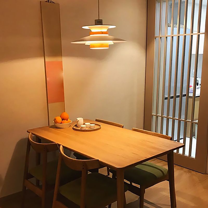 Valentina Unique Designer Metal Pendant Light, White - Neutral Decor