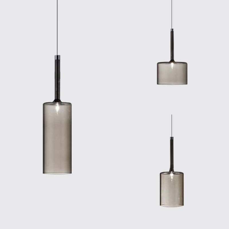 Valentina Minimalist Modern Glass LED Pendant Light, 3 Style - Neutral Decor