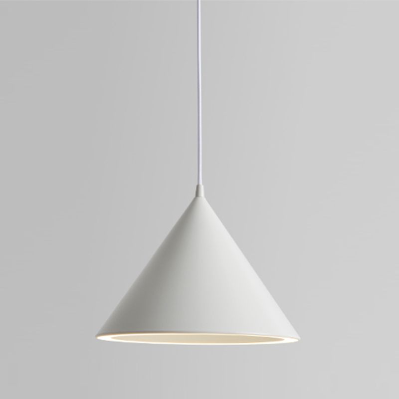 Aria Funnel-Shape Colourful LED Pendant Light - Neutral Decor