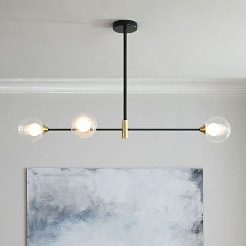 Valentina Nordic Bubble Metal Pendant Light, Black - Neutral Decor