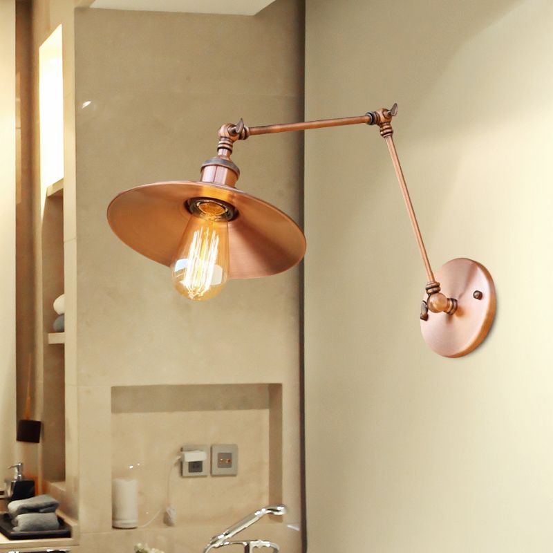 Silva Vintage Adjustable Wall Lamp, Bedroom - Neutral Decor