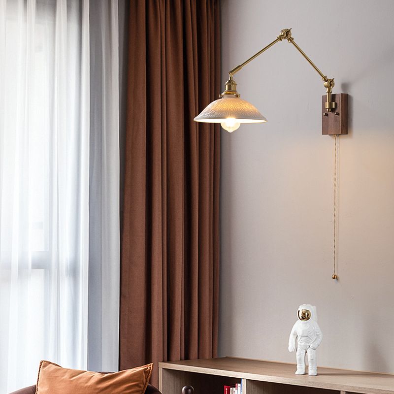 Muto Wall Lamp Modern, Folding Adjustable Metal, Study Room - Neutral Decor