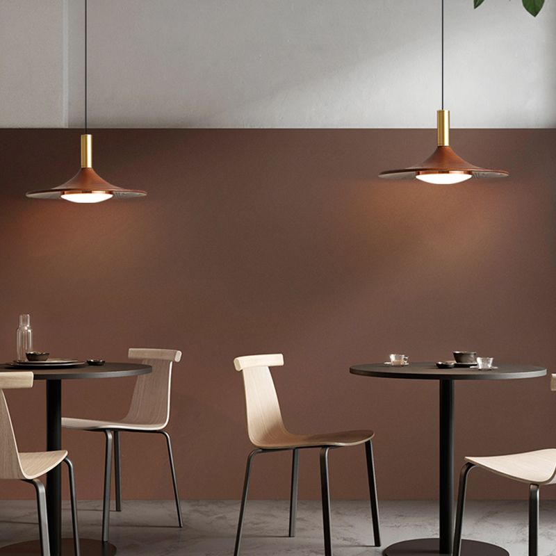 Arisha Rustic Cap-shaped Wooden Pendant Light, Natural Wood - Neutral Decor