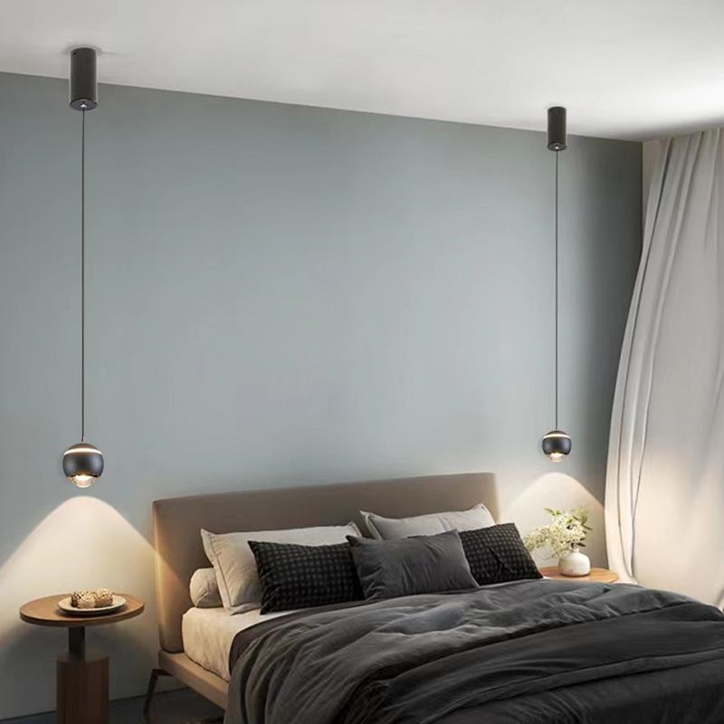 Valentina Modern Round LED Pendant Light, Kitchen Island - Neutral Decor