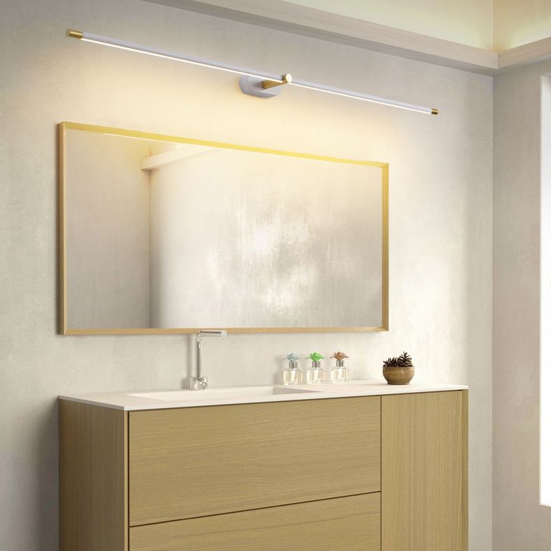 Ivox Minimalist Linear Wall Lamp Gold&Black - Neutral Decor
