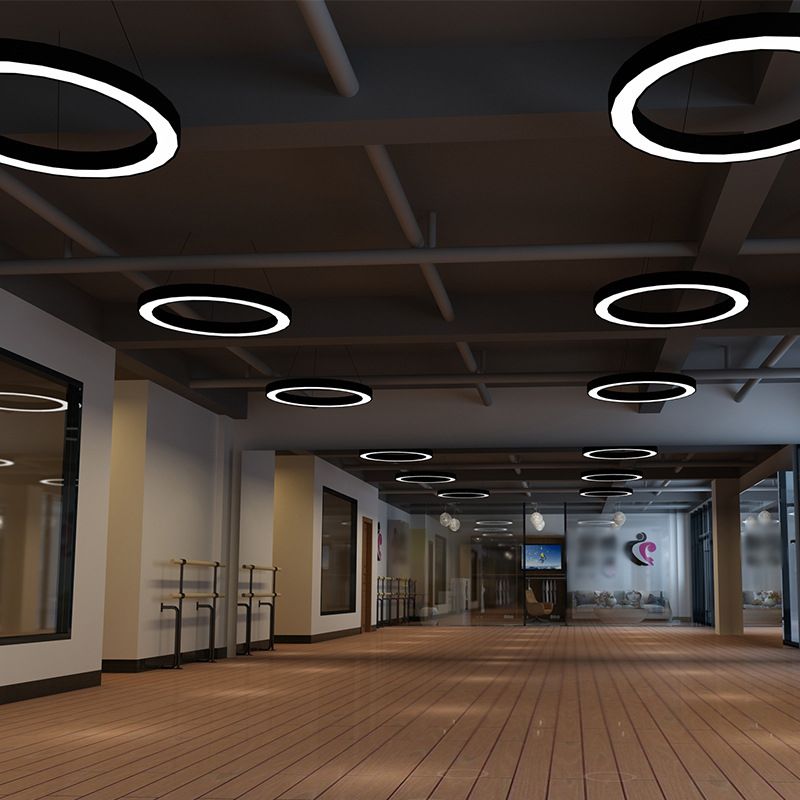 Arisha Minimalist Ring Pendant Light, Bedroom - Neutral Decor