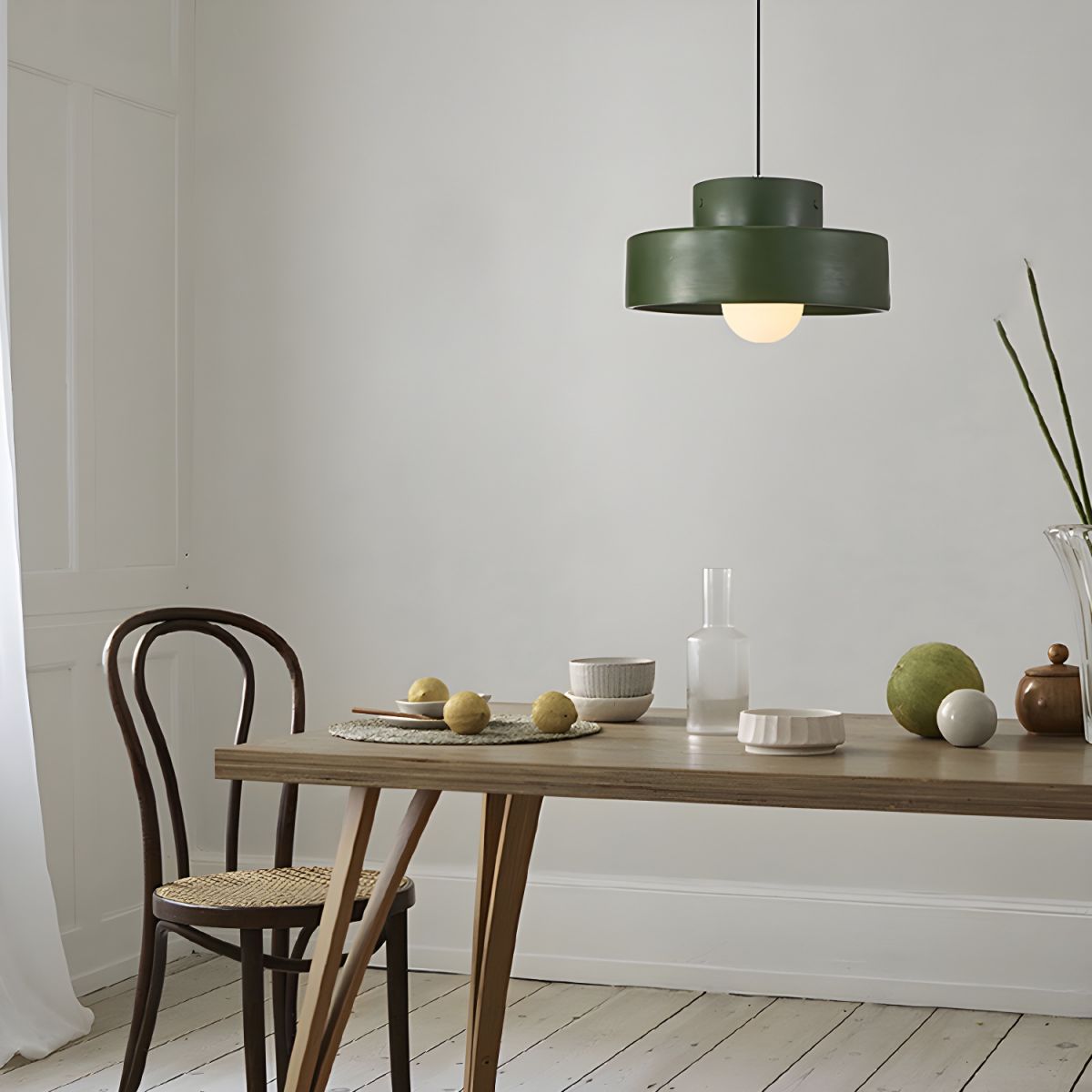 Arisha Modern Metal Pendant Light with Adjustable Hanging Length - Neutral Decor