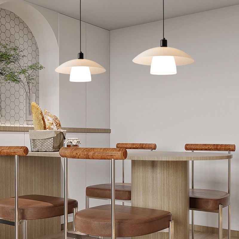 Arisha White Pendant Light - Neutral Decor