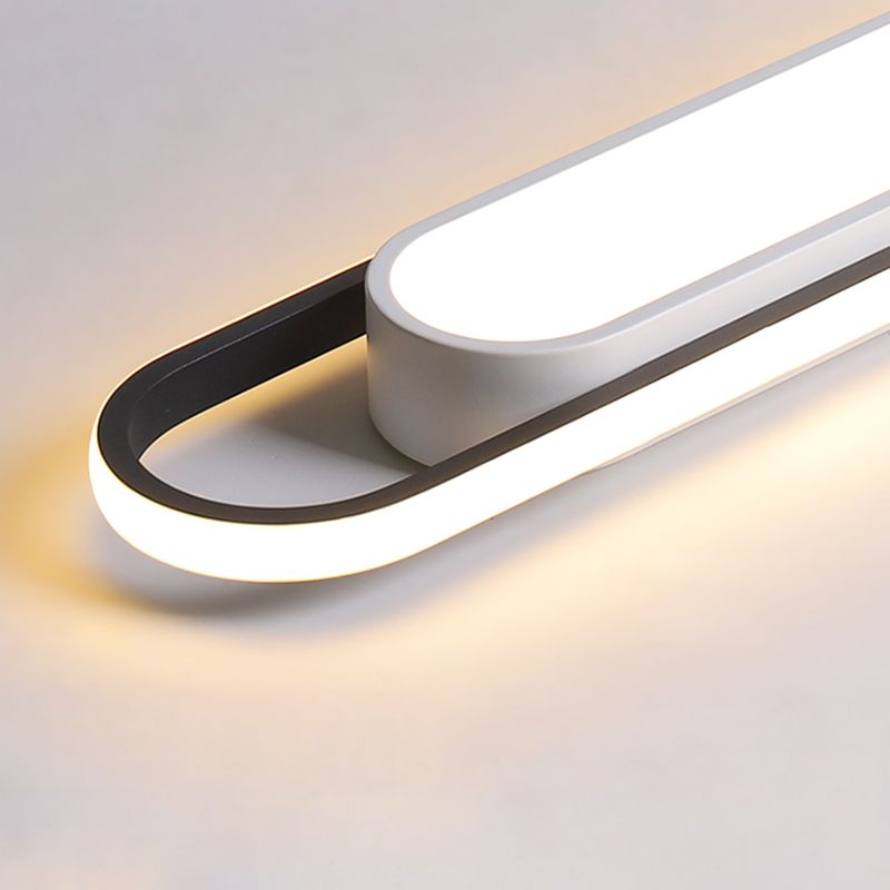 Arisha Modern Dou-Layer Flush Mount LED Ceiling Light - Neutral Decor