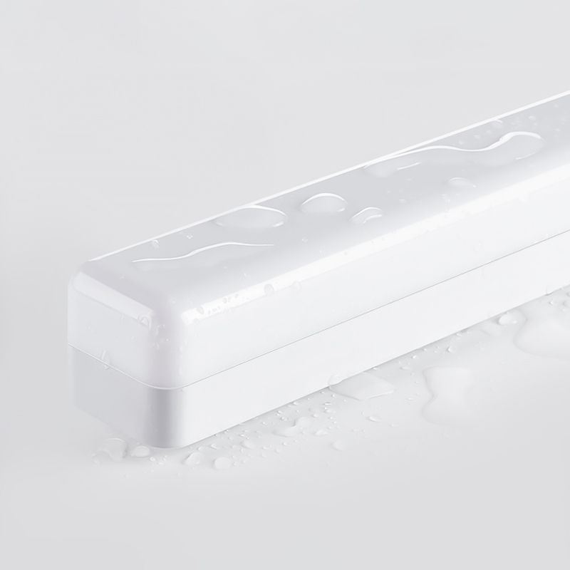 Arisha Modern Rectangular Acrylic Modern Wall Lamp, White - Neutral Decor