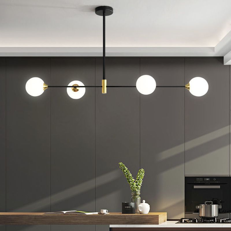 Valentina Nordic Bubble Metal Pendant Light, Black - Neutral Decor