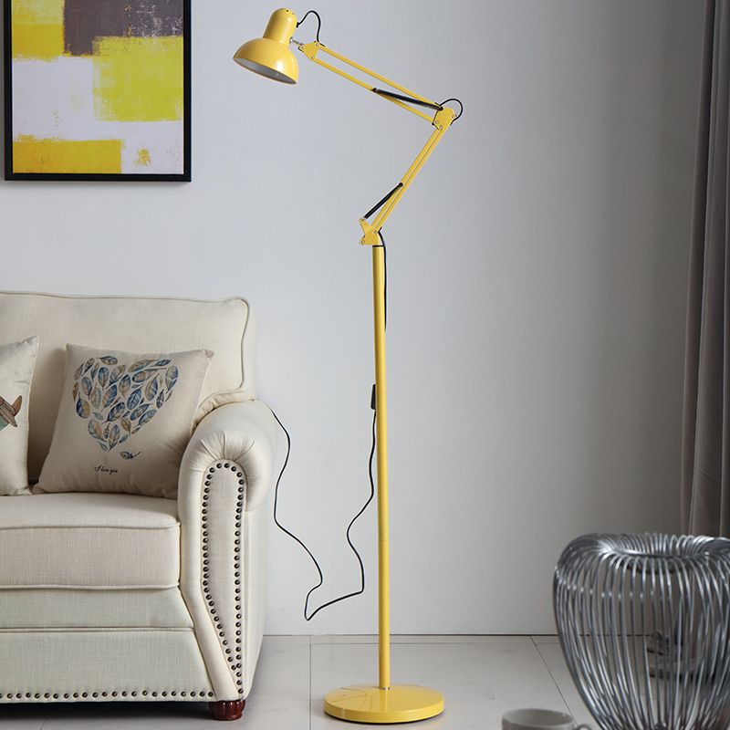 Morandi Modern Metal Folding Floor Lamp, Multi Colors - Neutral Decor