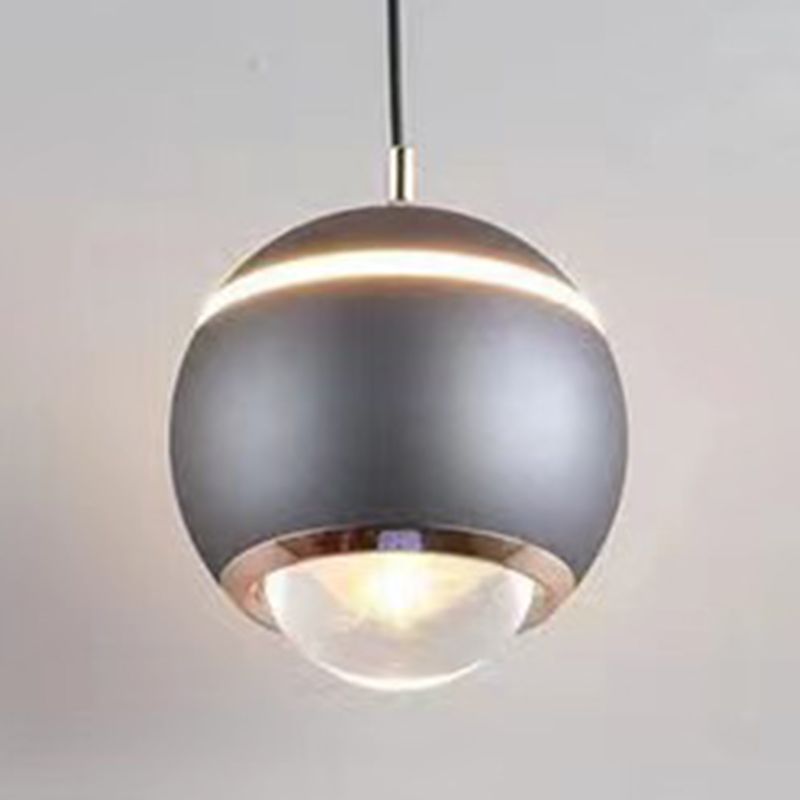 Valentina Modern Round LED Pendant Light, Kitchen Island - Neutral Decor