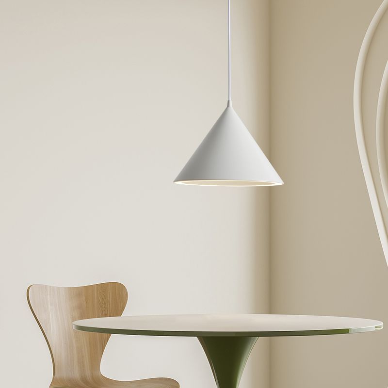 Aria Funnel-Shape Colourful LED Pendant Light - Neutral Decor