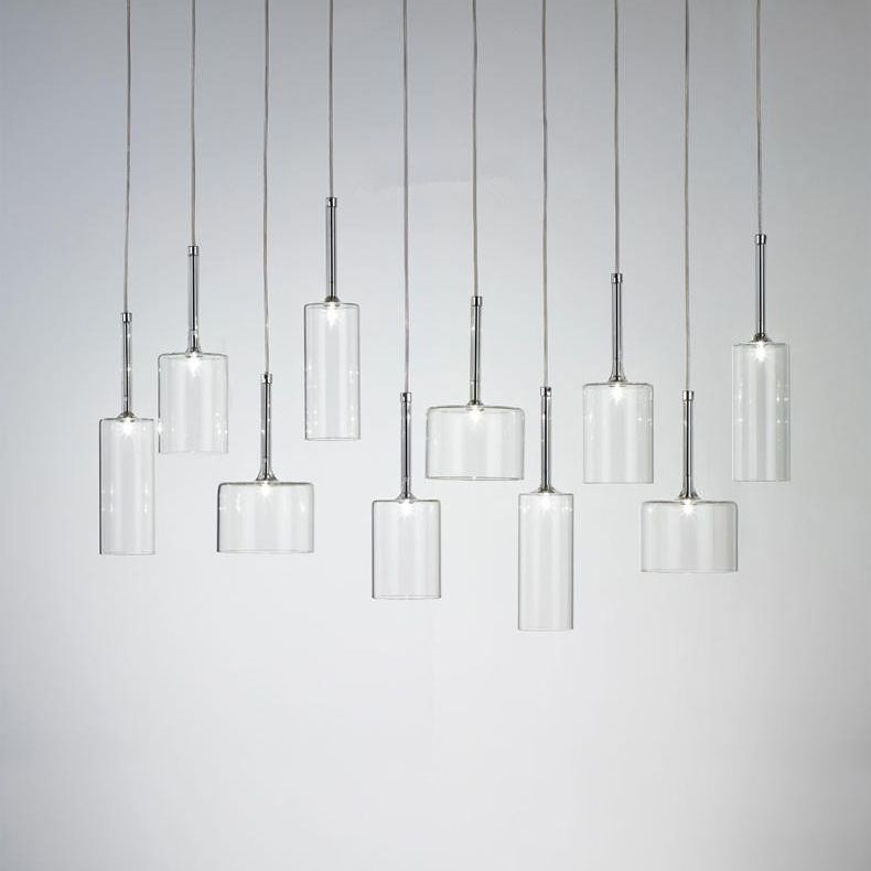 Valentina Minimalist Modern Glass LED Pendant Light, 3 Style - Neutral Decor