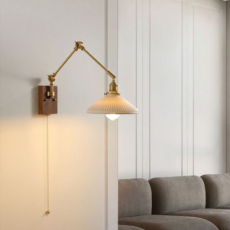 Muto Wall Lamp Modern, Folding Adjustable Metal, Study Room - Neutral Decor