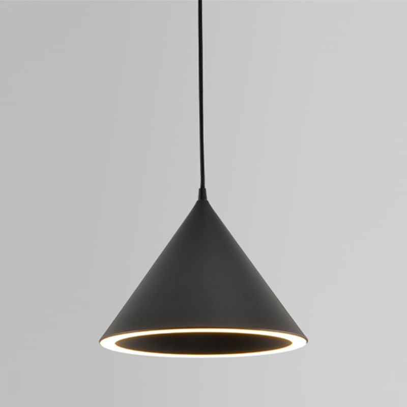 Aria Funnel-Shape Colourful LED Pendant Light - Neutral Decor