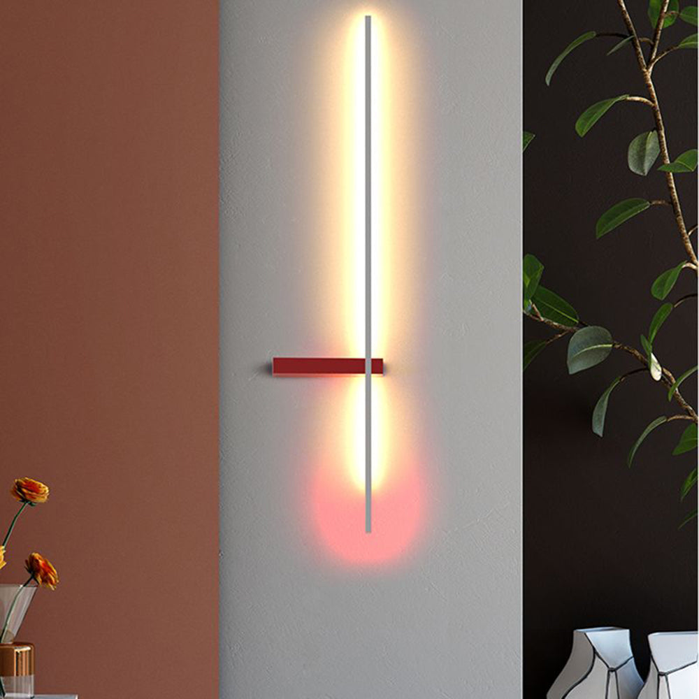 Arisha Minimalist Linear Wall Lamp Multi-Color Linear - Neutral Decor