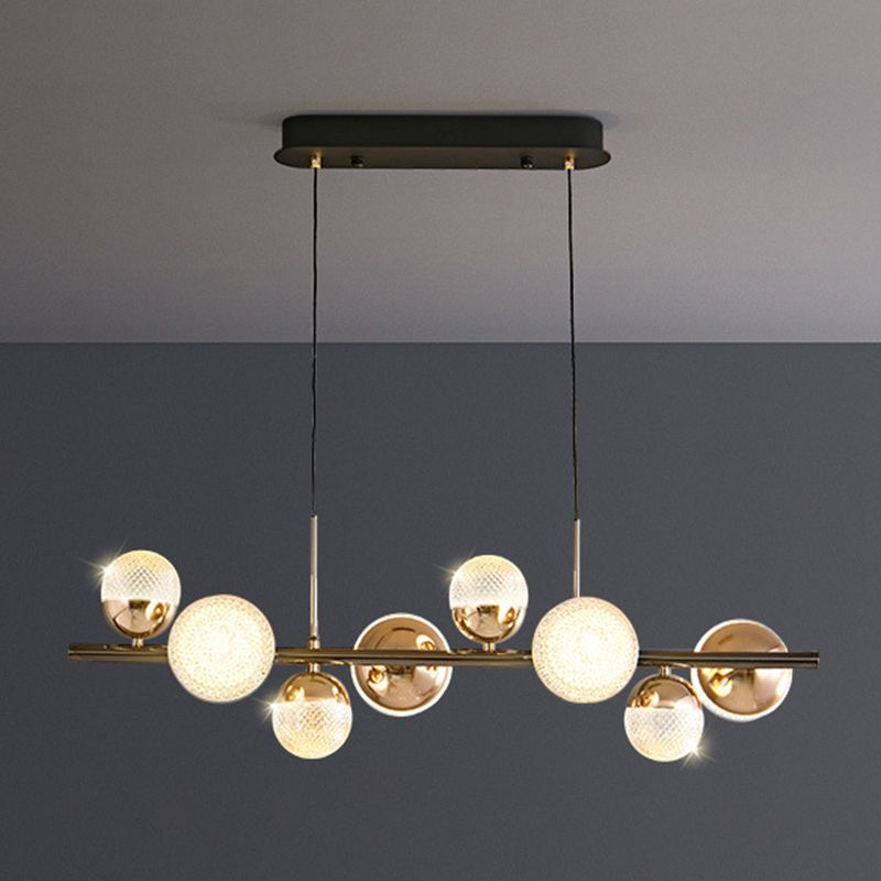 Valentina Glass Modern Bubbles Pendant Light - Neutral Decor