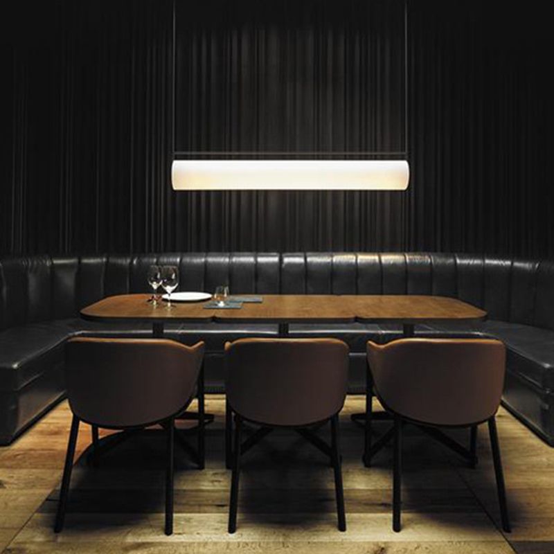 Arisha Desinger Cylindrical Shape Linear Pendant Light - Neutral Decor