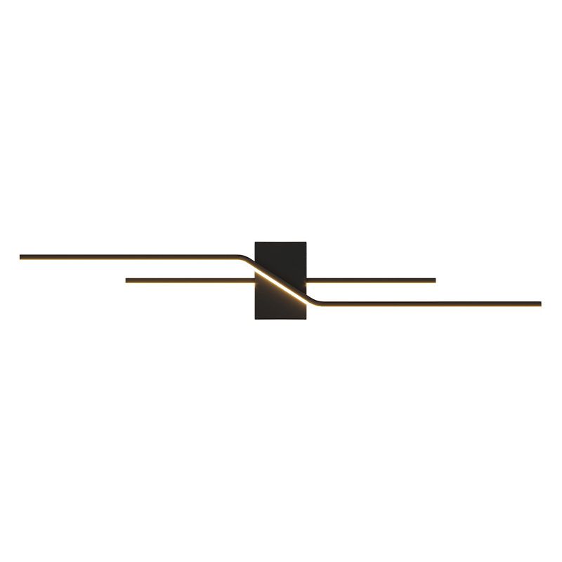 Arisha Minimalist Linear Metal Vanity Wall Light - Neutral Decor