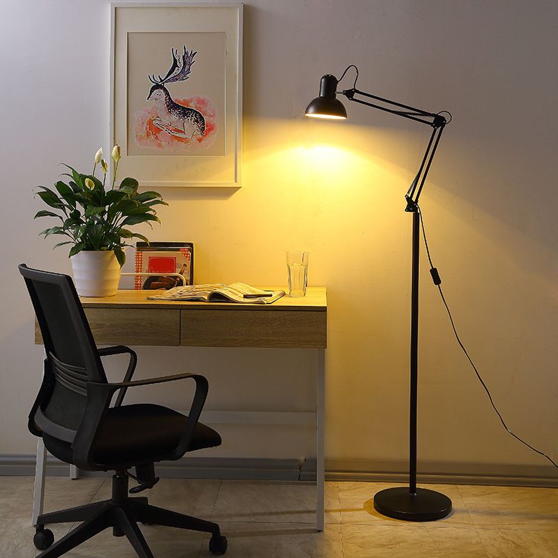 Morandi Modern Metal Folding Floor Lamp, Multi Colors - Neutral Decor