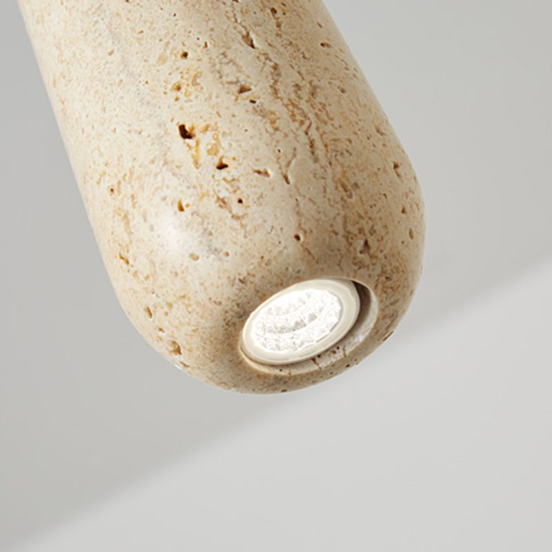 Muto Minimalist Wooden Pendant Light, Natural Wood Color - Neutral Decor