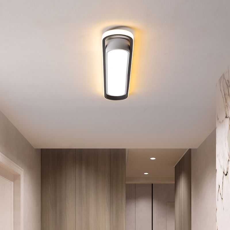 Arisha Modern Dou-Layer Flush Mount LED Ceiling Light - Neutral Decor