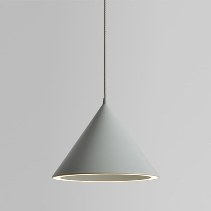 Aria Funnel-Shape Colourful LED Pendant Light - Neutral Decor