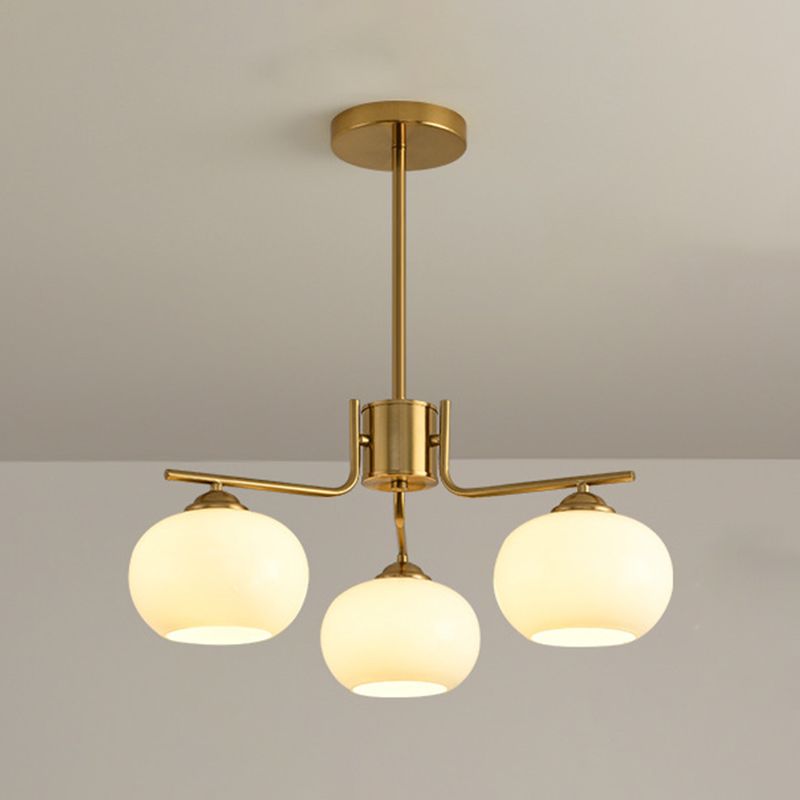 Valentina Pendant Light Semi-Circular Modern, Metal/Glass, Gold/Nickel, Dining Room - Neutral Decor