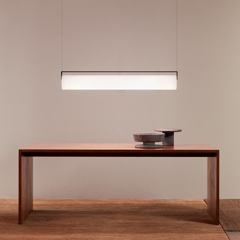 Arisha Desinger Cylindrical Shape Linear Pendant Light - Neutral Decor