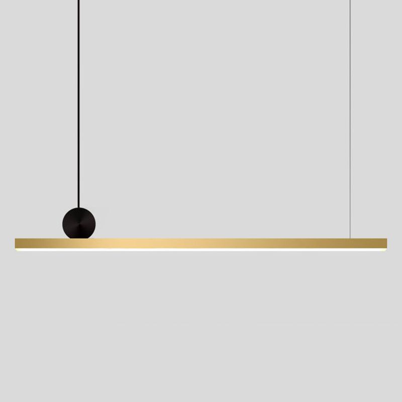 Arisha Modern Linear Asymmetrical Pendant Light - Neutral Decor