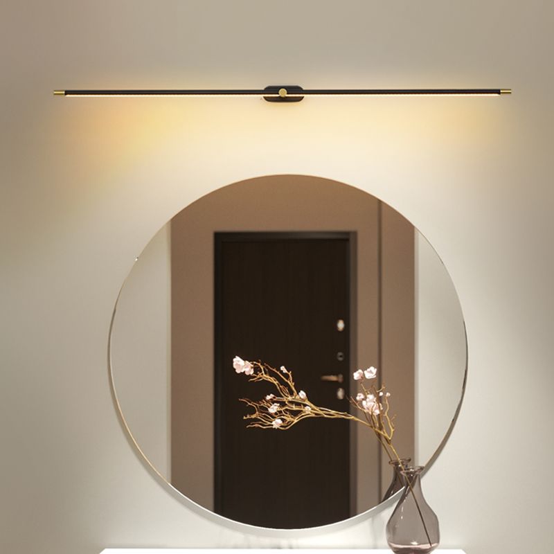 Ivox Minimalist Linear Wall Lamp Gold&Black - Neutral Decor