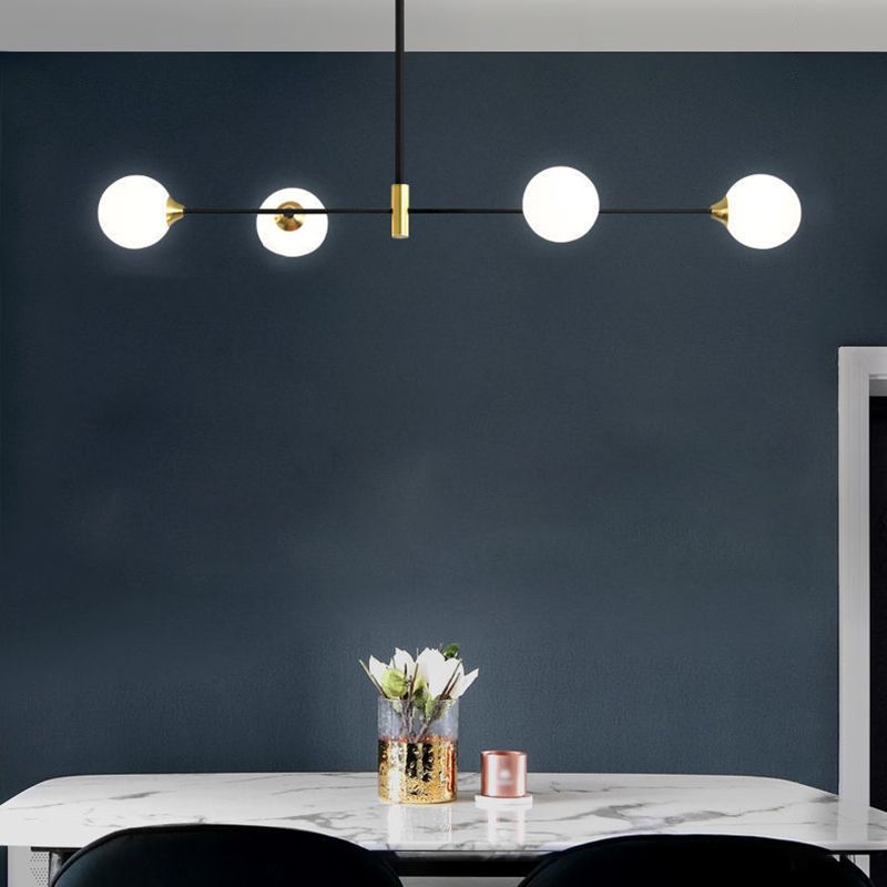 Valentina Nordic Bubble Metal Pendant Light, Black - Neutral Decor