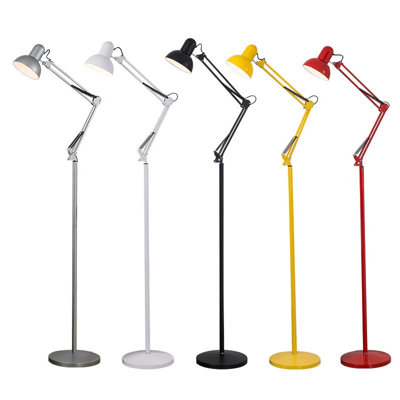 Morandi Modern Metal Folding Floor Lamp, Multi Colors - Neutral Decor