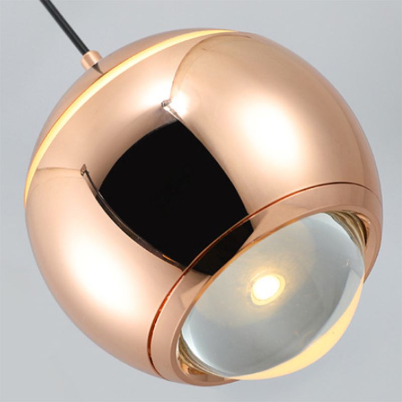 Valentina Modern Round LED Pendant Light, Kitchen Island - Neutral Decor