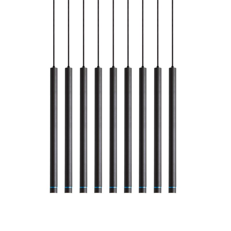 Arisha Linear Minimalist Cylinder Pendant Light - Neutral Decor