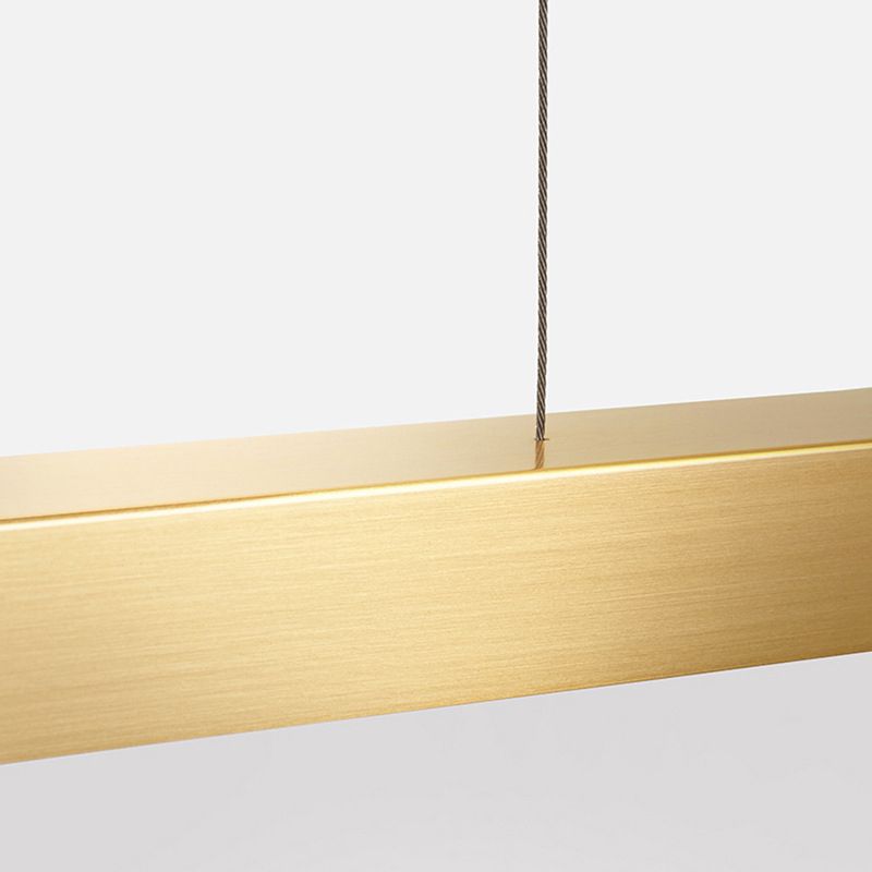 Arisha Modern Linear Asymmetrical Pendant Light - Neutral Decor