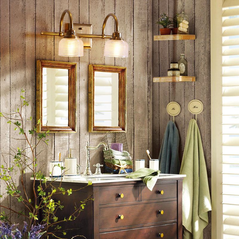 Arisha Prismatic Glass Vanity Wall Lamp