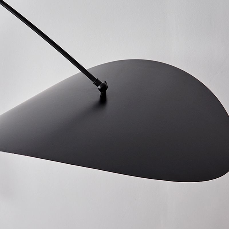 Arisha Arc Wall Lamp, Metal/Glass, Black/Gold, Bedroom - Neutral Decor