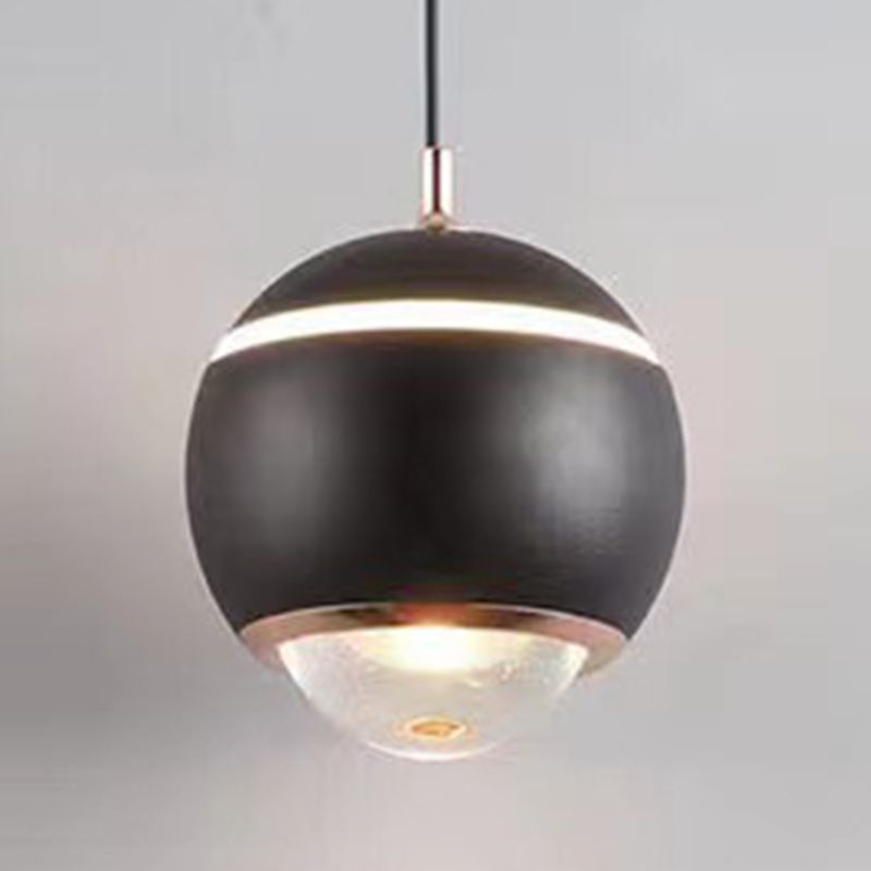 Valentina Modern Round LED Pendant Light, Kitchen Island - Neutral Decor