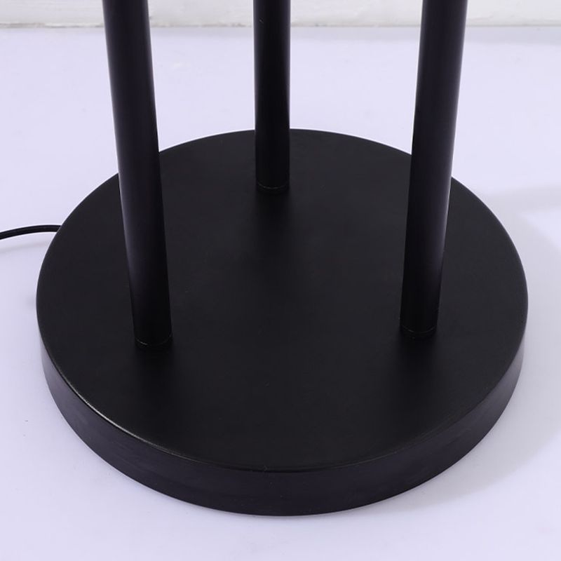 Eryn Modern 3 head Black Metal Arcylic Floor Lamp - Neutral Decor