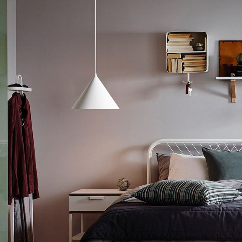Aria Funnel-Shape Colourful LED Pendant Light - Neutral Decor